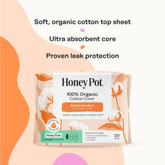 Organic Cotton Comfort Cover Heavy Flow Liners