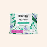 Organic Cotton Cover Cooling Herbal Infusion Regular Pads