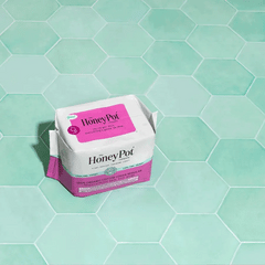 Organic Cotton Cover Cooling Herbal Infusion Regular Pads