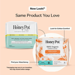 Organic Cotton Comfort Cover Super Pads