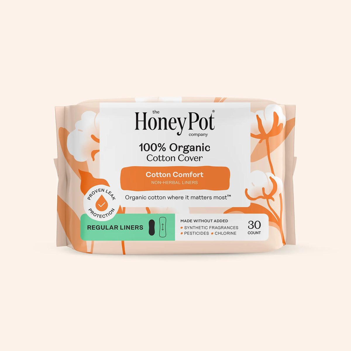 Organic Cotton Comfort Cover Regular Liners