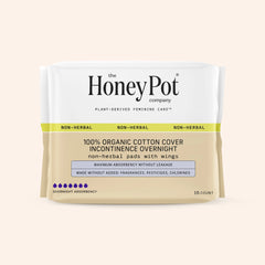 Incontinence 100% Organic Cotton Comfort Cover Nighttime Pads