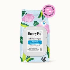 Sensitive with Rosewater Intimate Wipes